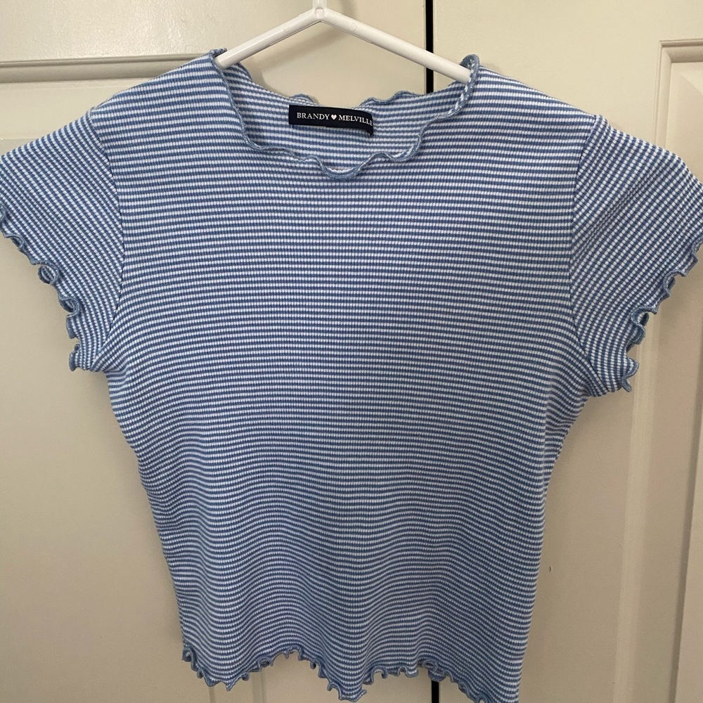Ruffle tee Brandy